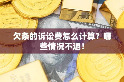 武汉欠条的诉讼费怎么计算?哪些情况不退! 武汉欠条的诉讼费怎么计算?哪些情况不退!