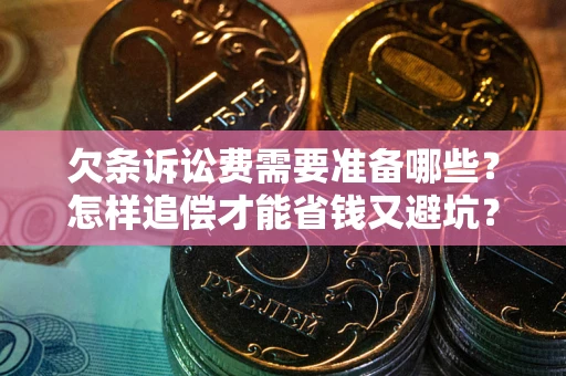 武汉欠条诉讼费需要准备哪些？怎样追偿才能省钱又避坑？