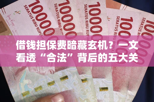 武汉借钱担保费暗藏玄机？一文看透“合法”背后的五大关键陷阱