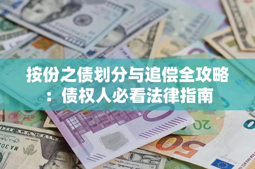 武汉按份之债划分与追偿全攻略：债权人必看法律指南