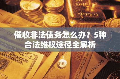 武汉催收非法债务怎么办？5种合法维权途径全解析
