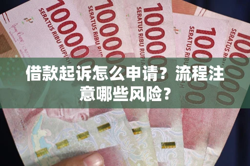 武汉借款起诉怎么申请？流程注意哪些风险？