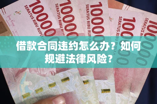 武汉借款合同违约怎么办？如何规避法律风险？