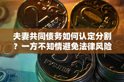 武汉夫妻共同债务如何认定分割？一方不知情避免法律风险必看！