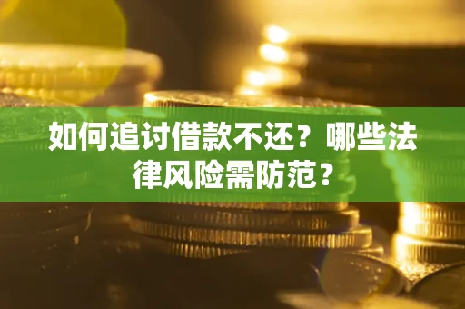 武汉如何追讨借款不还？哪些法律风险需防范？
